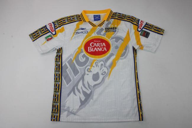 Retro Jersey 1997-1998 Tigres UANL Away Soccer Jersey Vintage Football Shirt