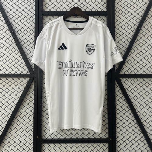 Fans Version 2025-2026 Arsenal No More Red Shirt Soccer Jersey
