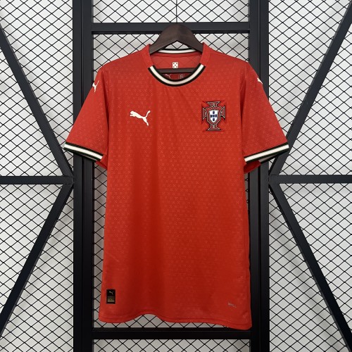 Fan Version Portugal 2025 Home Soccer Jersey Football Shirt