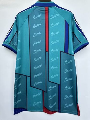 Retro Jersey Fan Version 1996-1997 Barcelona Away Soccer Jersey Vintage Football Shirt