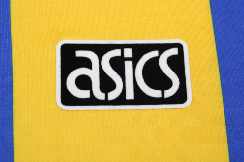 Retro Jersey 1993-1995 Leeds United Away Blue/Yellow Soccer Jersey Vintage Football Shirt