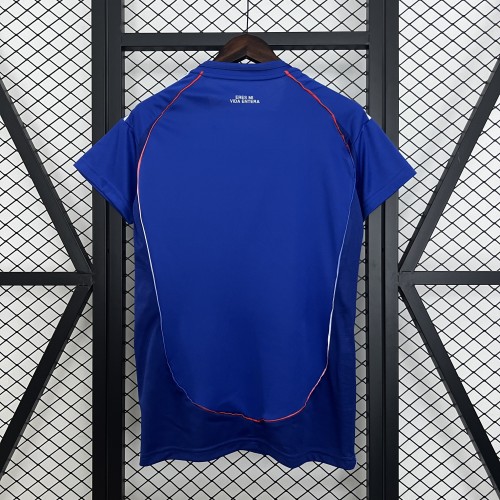 Women 2025-2026 Club Universidad de Chile Home Soccer Jersey Lady Football Shirt