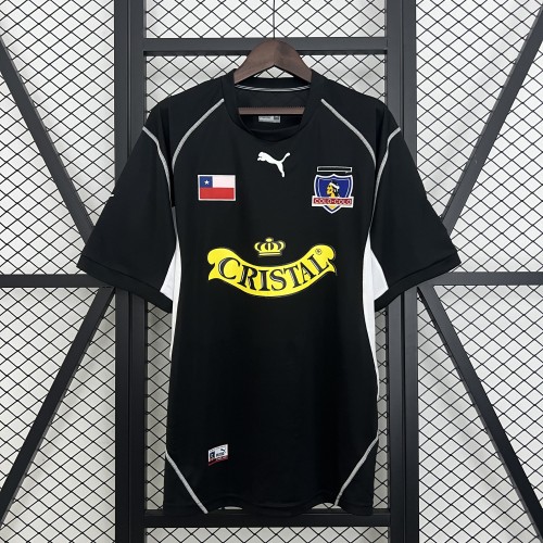 Retro Jersey 2003 Colo-Colo Away Black Soccer Jersey Vintage Football Shirt