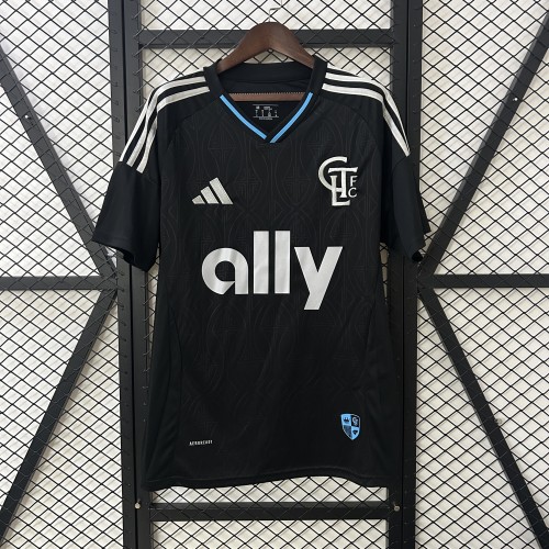 Fan Version 2025-2026 Charlotte Away Soccer Jersey Football Shirt