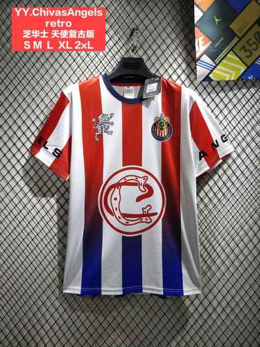 Retro Model 2025-2026 Chivas Angels Soccer Jersey Football Shirt