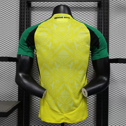 Player Version 2025 Jamaica Home Soccer Jersey Football Shirt