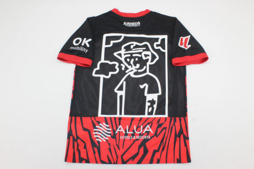 with LALIGA Patch Fans Version 2025-2026 Mallorca Flakk Version Soccer Jersey Football Shirt