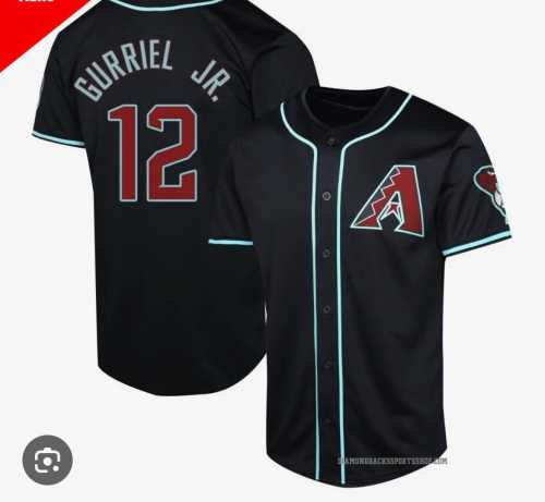 Gurriel Jr. 12 Arizona Diamondback Jersey MLB Shirt