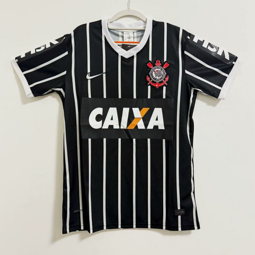 Retro Jersey 1993 Corinthians Away Black Soccer Jersey Vintage Football Shirt