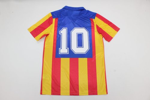 Retro Jersey 1980-1982 Valencia 10 Away Soccer Jersey Vintage Football Shirt
