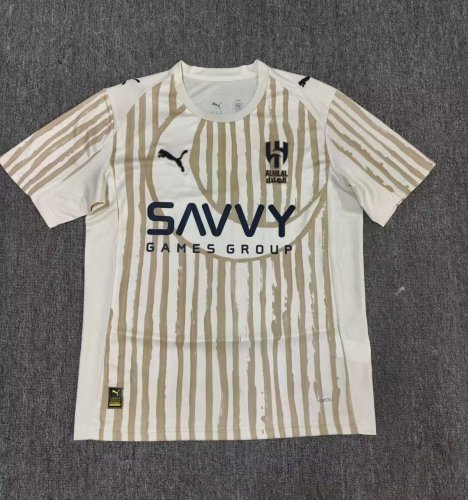 Fan Version 2025-2026 Al-Hilal Saudi Away Soccer Jersey Football Shirt