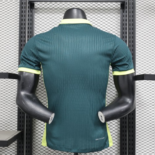 Barca Camisetas de Futbol Player Version 2025-2026 Barcelona Green Special Edition Soccer Jersey