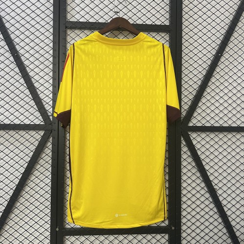 Fan Version 2025-2026 Atletico Mineiro Yellow Goalkeeper Soccer Jersey Football Shirt