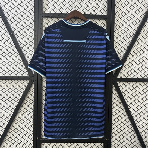 Fans Version CADIZ 2024-2025 Cadiz Third Away Dark Blue Soccer Jersey Football Shirt