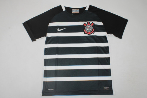 Retro Shirt 2015-2016 Corinthians Home Soccer Jersey Vintage Football Shirt