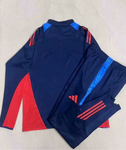 2025-2026 UNIVERSIDAD de CHILE Dark Blue Soccer Training Sweater and Pants Football Kit