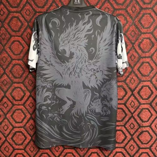 Fan Version 2025 Japan Black Comic Soccer Jersey Football Shirt