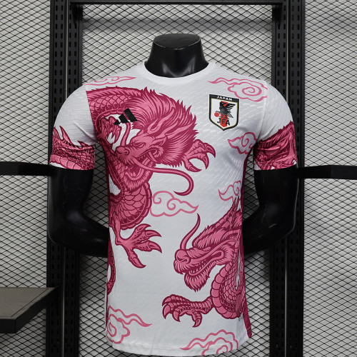 Player Version 2025 Japan Pink/White Special Edition Soccer Jersey Football Shirt