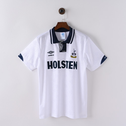 Retro Jersey 1991-1993 Tottenham Hotspur Home Soccer Jersey Vintage Football Shirt
