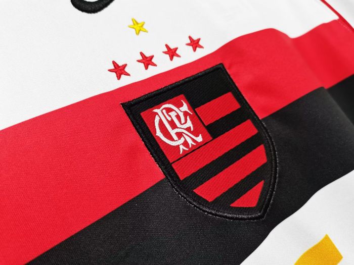 Retro Jersey 2002 Flamengo Away Soccer Jersey Vintage Football Shirt