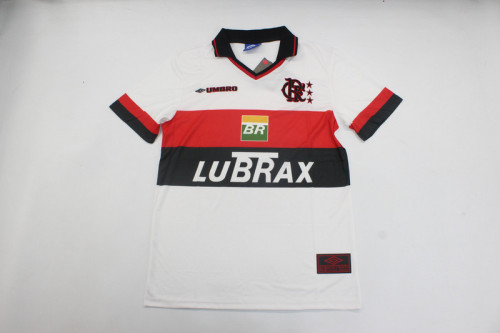 Retro Jersey 1999 Flamengo Away White Soccer Jersey Vintage Football Shirt