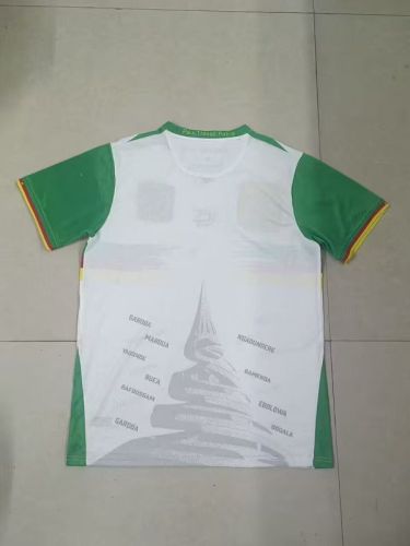 Fan Version 2025 Cameroon Away White Soccer Jersey Cameroun Football Shirt