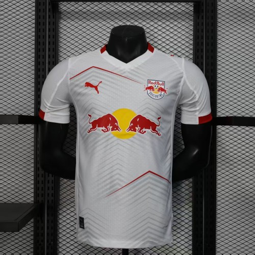 Player Version 2025-2026 Red Bull Bragantino Home Soccer Jersey Football Shirt