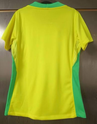 Women Brazil 2025 Home Soccer Jersey Girl Brasil Football Shirt