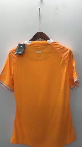 Player Version 2025 Ivory Coast Home Football Shirt Côte d'Ivoire Orange Soccer Jersey