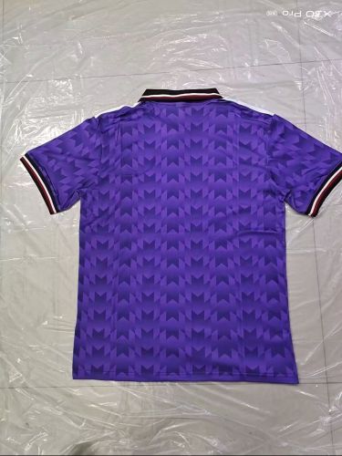 Fan Version 2025-2026 Manchester United Purple/White Soccer Polo