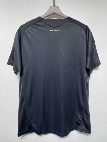Retro Jersey 2009-2010 Real Madrid Third Away Black Soccer Jersey Vintage Real Football Shirt
