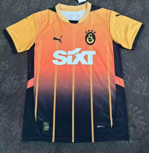 Fan Version 2025-2026 Galatasaray Orange/Black Special Edition Soccer Jersey Football Shirt