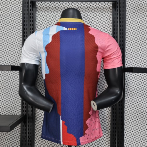 Player Version Messi Team Combine Version 2025-2026 Blank Inter Miami Barcelona Argentina PSG Soccer Jersey Football Shirt