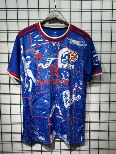 Fan Version 2024-2025 Fortuna Düsseldorf Blue Special Edition Soccer Jersey Football Shirt