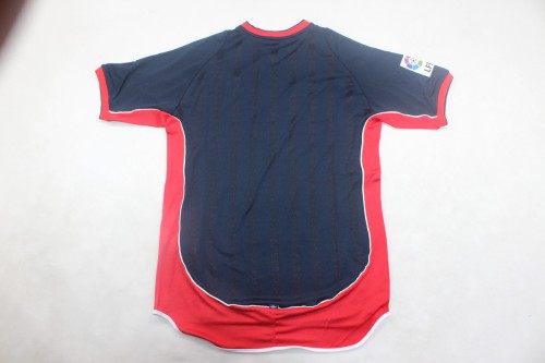 with LFP Patch Retro Jersey 2001-2003 Celta de Vigo Third Away Soccer Jersey Vintage Football Shirt