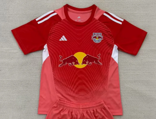 Fan Version 2025-2026 New York Red Bulls Red Goalkeeper Soccer Jersey Football Shirt