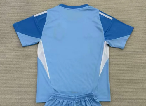 Fan Version 2025-2026 Los Angeles Galaxy Blue Goalkeeper Soccer Jersey LA Galaxy Football Shirt