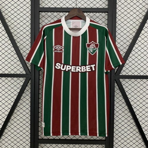 Fan Version 2025-2026 Fluminense Home Soccer Jersey Football Shirt