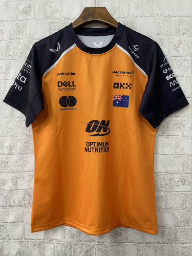 2025 Maclaren PIASTRI 81 Yellow Shirt Racing Jersey