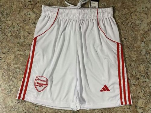 Fan Version 2025-2026 Arsenal Home Soccer Shorts Football Shorts