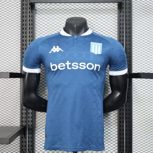 Player Version 2025-2026 Argentina Racing Club Away Soccer Jersey Football Shirt
