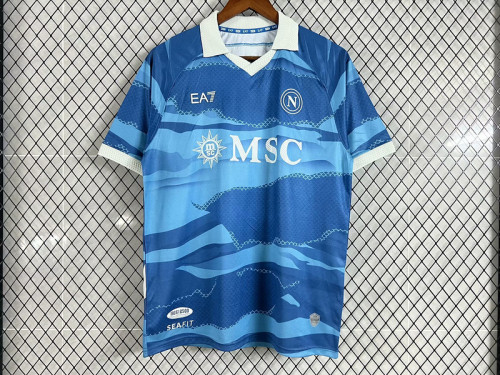 Fan Version 2024-2025 Calcio Napoli Fourth Away Football Shirt Napoles Soccer Jersey