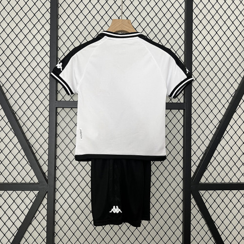 Adult Uniform 2024-2025 Vasco da gama Away White Soccer Jersey Shorts Men's Football Set