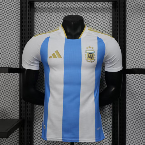 Player Version 2025 Argentina Home Soccer Jersey Camisetas de Futbol