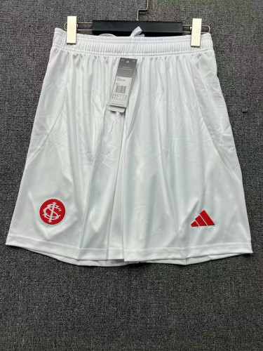 Fan Version 2025-2026 Brasil Internacional Home Soccer Shorts Football Shorts