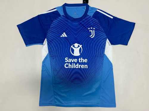 Maillot Juve Shirt Fans Version 2025-2026 Juventus Blue Goalkeeper Soccer Jersey Football Shirt