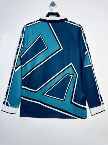 Long Sleeve Retro Jersey 1995-1997 Real Betis Away Soccer Jersey Vintage Football Shirt