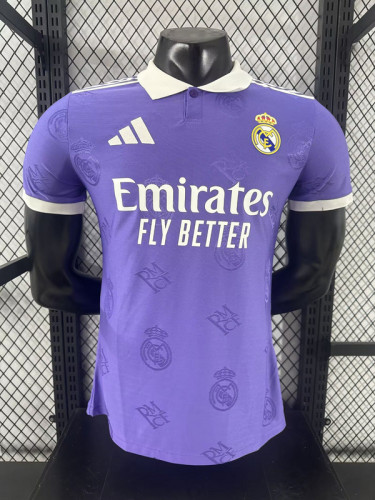 Player Version 2025-2026 Real Madrid Purple Special Edition Soccer Jersey Real Football Shirt