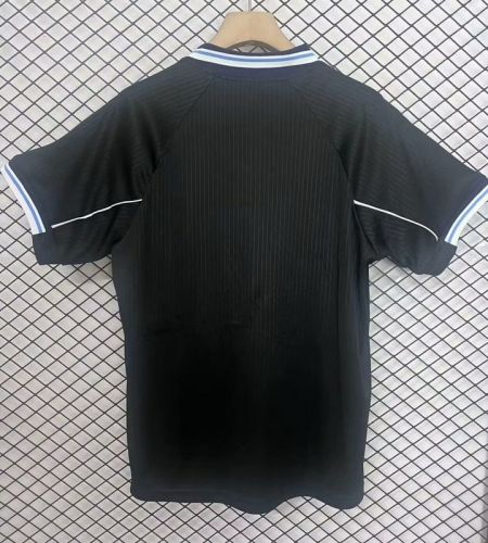 Retro Jersey 1997-1998 Celta de Vigo Away Black Soccer Jersey Vintage Football Shirt
