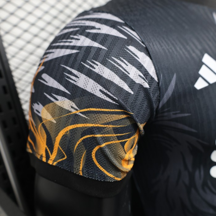 Player Version 2025-2026 Liverpool Black/Gold Special Edition Soccer Jersey Football Shirt